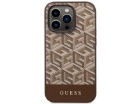 Funda rígida Guess GUHMP14LHGCFSEW para iPhone 14 Pro de 6,1" color marrón/marrón, con franjas GCube Funda rígida Guess GUHMP14LHGCFSEW para iPhone 14 Pro de 6,1" color marrón/marrón, con franjas GCube
