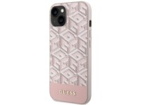 Funda rígida Guess GUHMP14MHGCFSEP para iPhone 14 Plus de 6,7" rosa/rosa, GCube Stripes MagSafe Funda rígida Guess GUHMP14MHGCFSEP para iPhone 14 Plus de 6,7" rosa/rosa, GCube Stripes MagSafe
