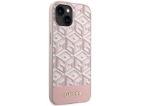 Funda rígida Guess GUHMP14MHGCFSEP para iPhone 14 Plus de 6,7" rosa/rosa, GCube Stripes MagSafe Funda rígida Guess GUHMP14MHGCFSEP para iPhone 14 Plus de 6,7" rosa/rosa, GCube Stripes MagSafe