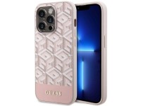 Guess GUHMP14LHGCFSEP iPhone 14 Pro 6.1" pink/pink hard case GCube Stripes MagSafe Guess GUHMP14LHGCFSEP iPhone 14 Pro 6.1" pink/pink hard case GCube Stripes MagSafe