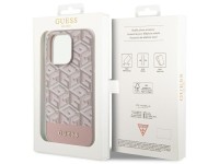 Guess GUHMP14LHGCFSEP iPhone 14 Pro 6.1" pink/pink hard case GCube Stripes MagSafe Guess GUHMP14LHGCFSEP iPhone 14 Pro 6.1" pink/pink hard case GCube Stripes MagSafe