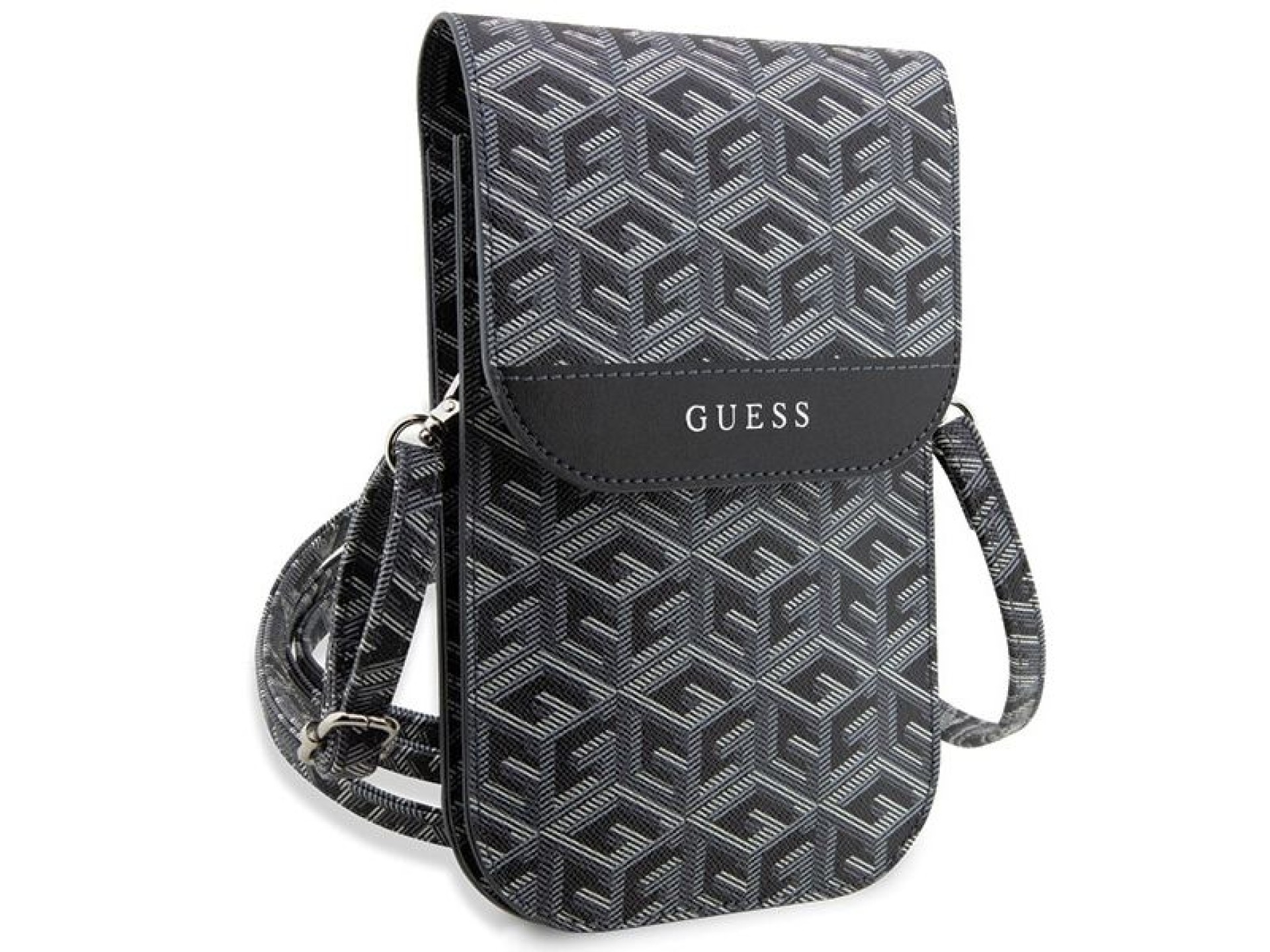 Guess Handbag GUWBHGCFSEK black/black GCube Stripe