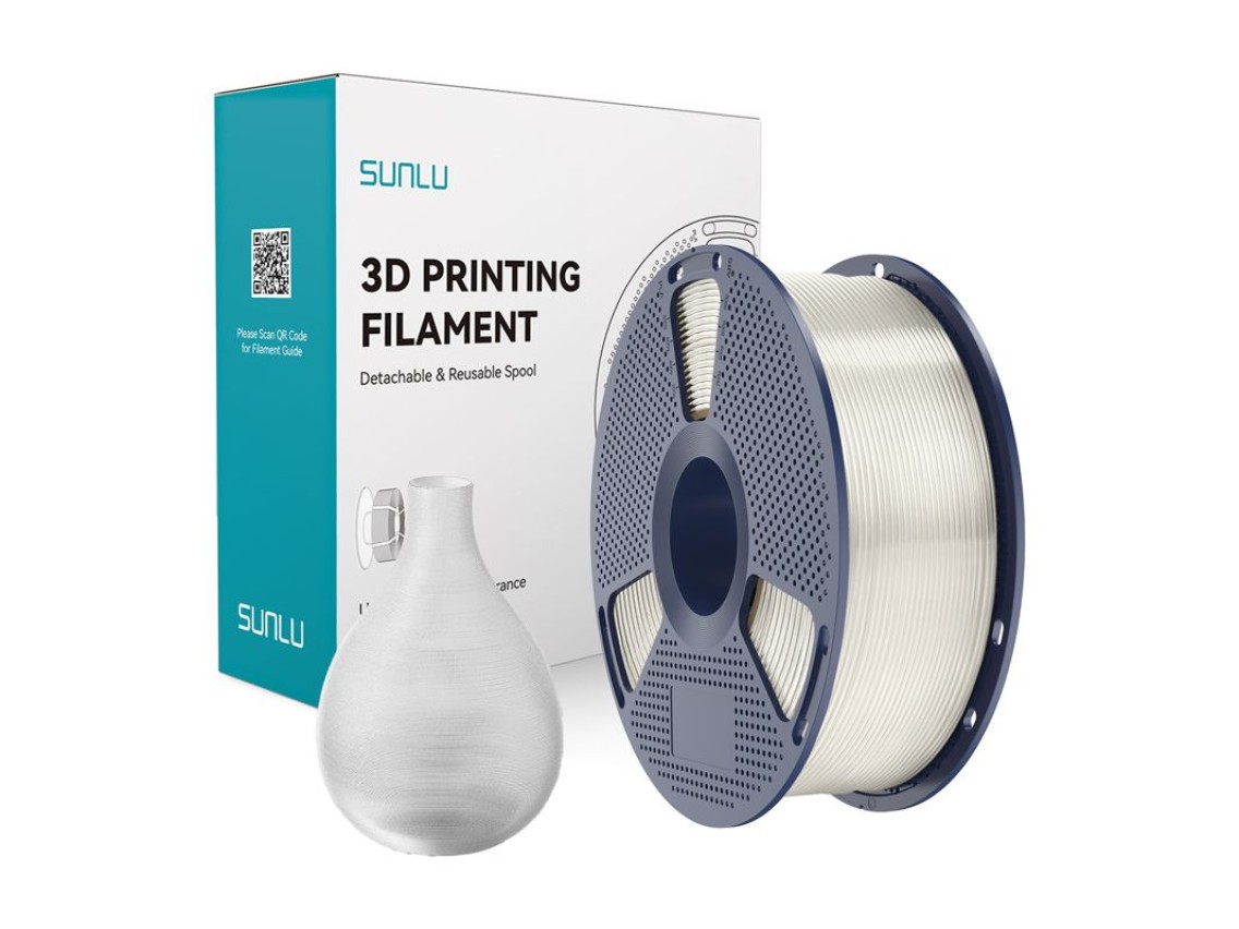 Filamento Sunlu PETG (Transparente)