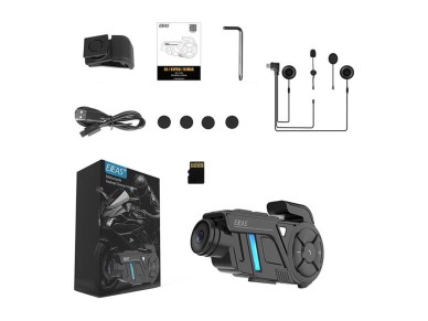 Intercomunicador para motocicleta con grabadora EJEAS K1Pro+
