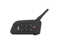 Intercomunicador para motocicletas EJEAS V4 Plus para hasta 4 participantes.