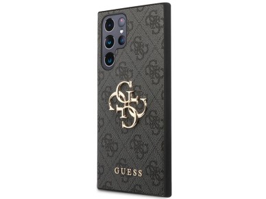 Guess GUHCS23L4GMGGR S23 Ultra S918 grey/grey hardcase 4G Big Metal Logo Guess GUHCS23L4GMGGR S23 Ultra S918 grey/grey hardcase 4G Big Metal Logo