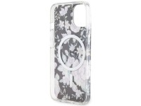 Funda rígida Guess GUHMP14MHCFWSK para iPhone 14 Plus de 6,7" en color negro/negro con diseño floral Funda rígida Guess GUHMP14MHCFWSK para iPhone 14 Plus de 6,7" en color negro/negro con diseño floral