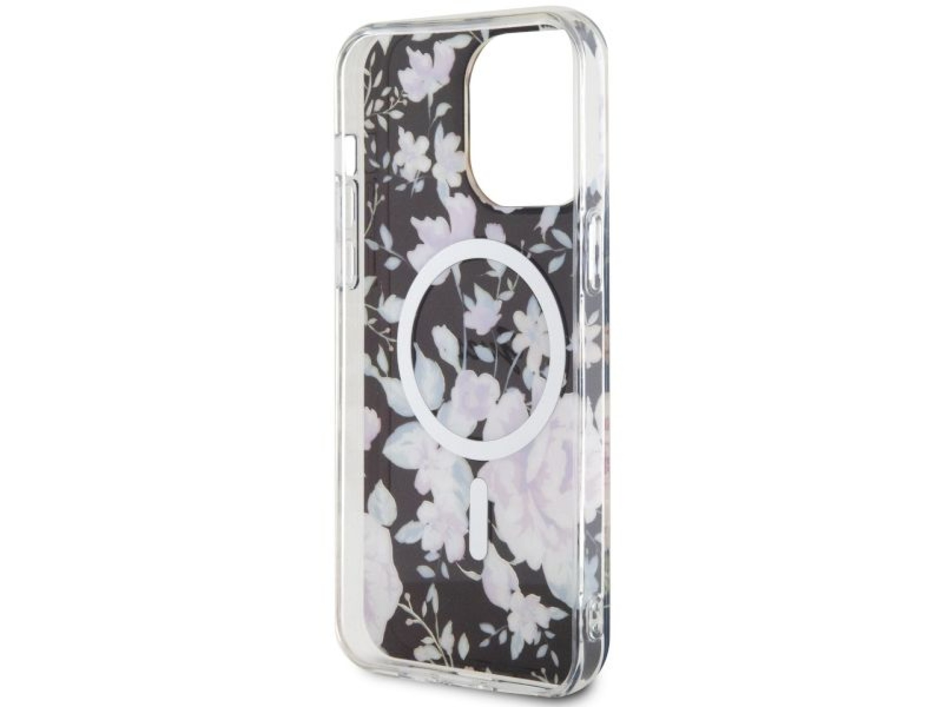 Capa rígida preta/preta Guess GUHMP14XHCFWSK para iPhone 14 Pro Max 6.7