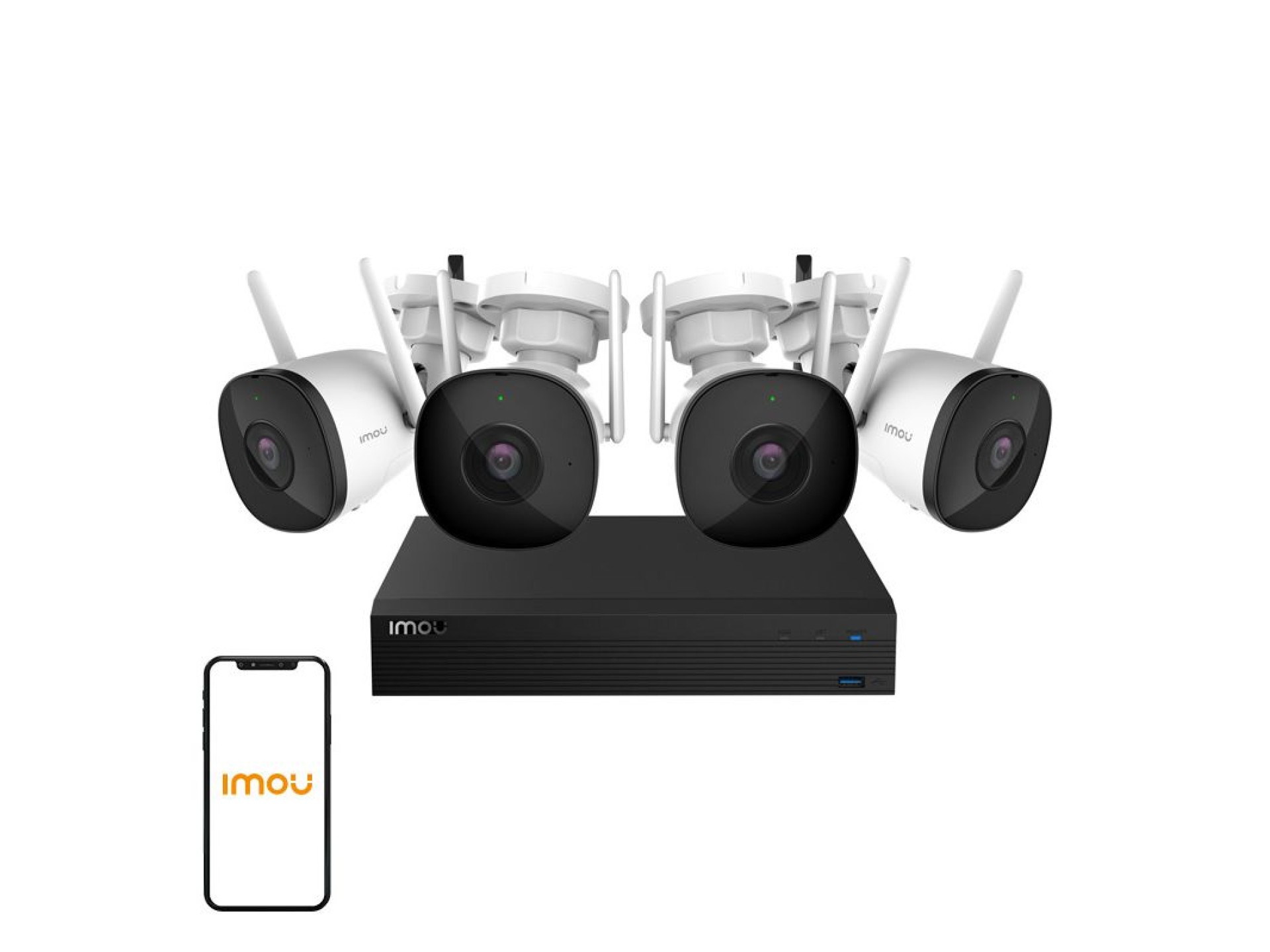 Kit de monitoramento CCTV WiFi IMOU Kit-Pro