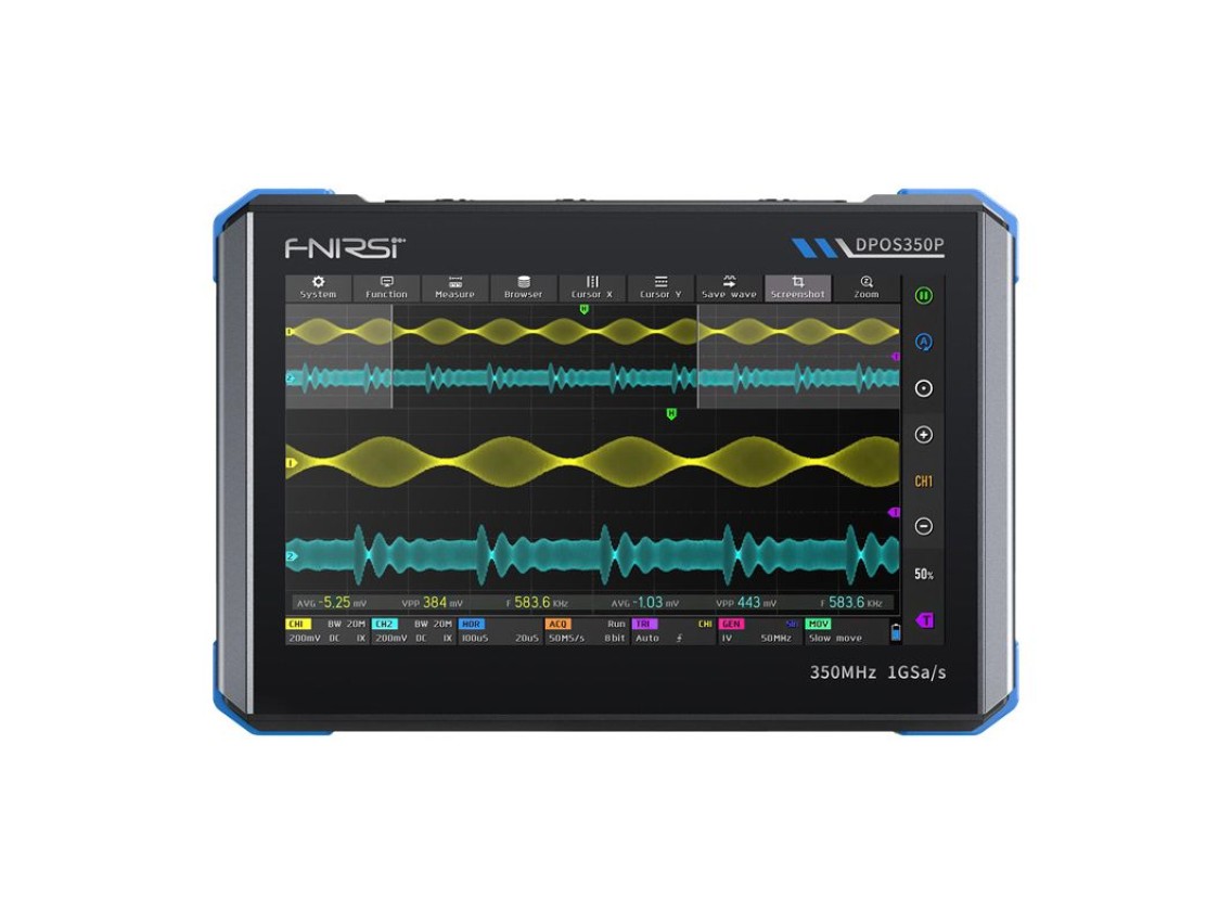 FNIRSI DPOS350P 4-in-1 digital oscilloscope