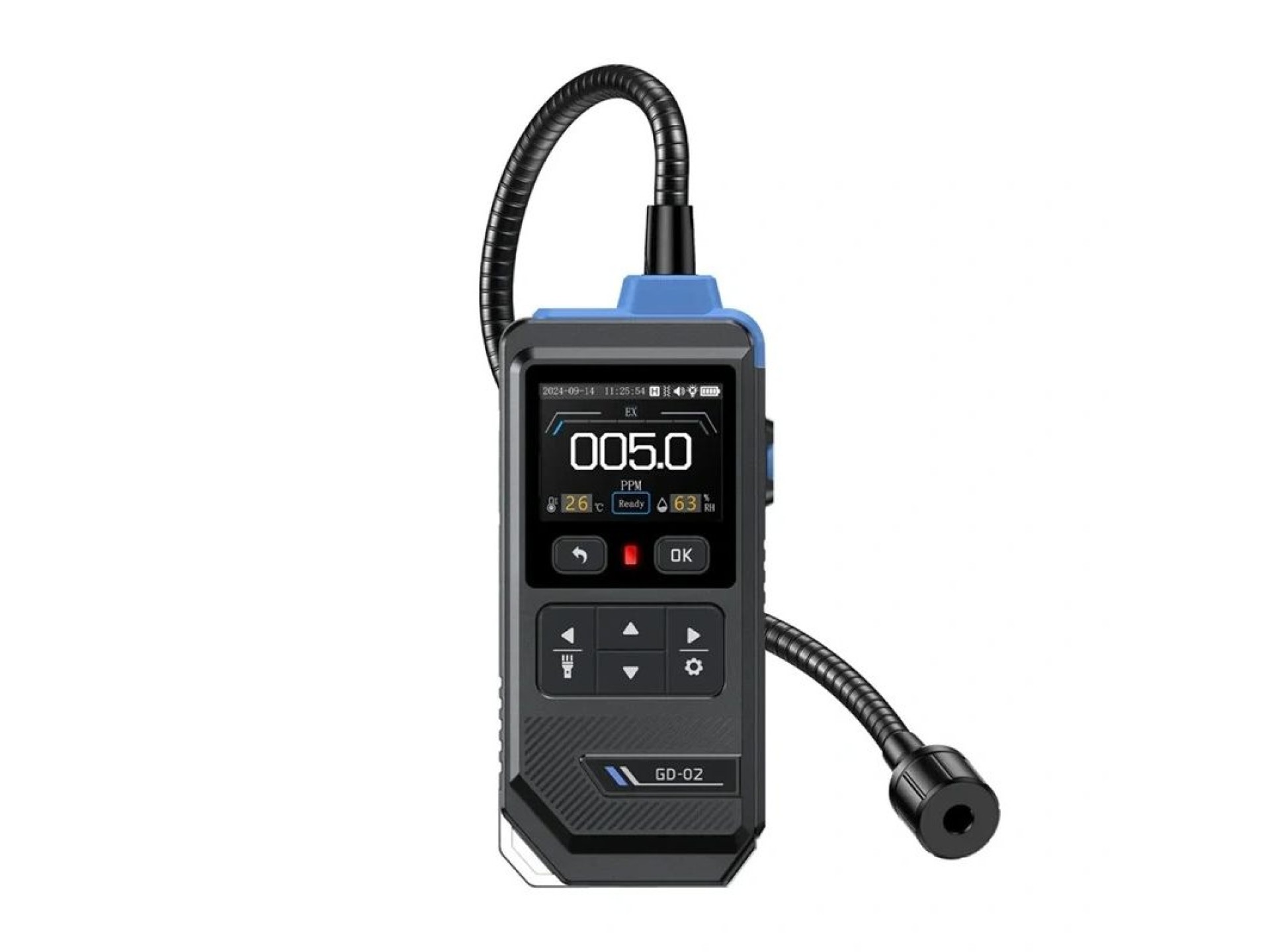 Medidor de iluminancia FNIRSI FPM-02 con pantalla a color