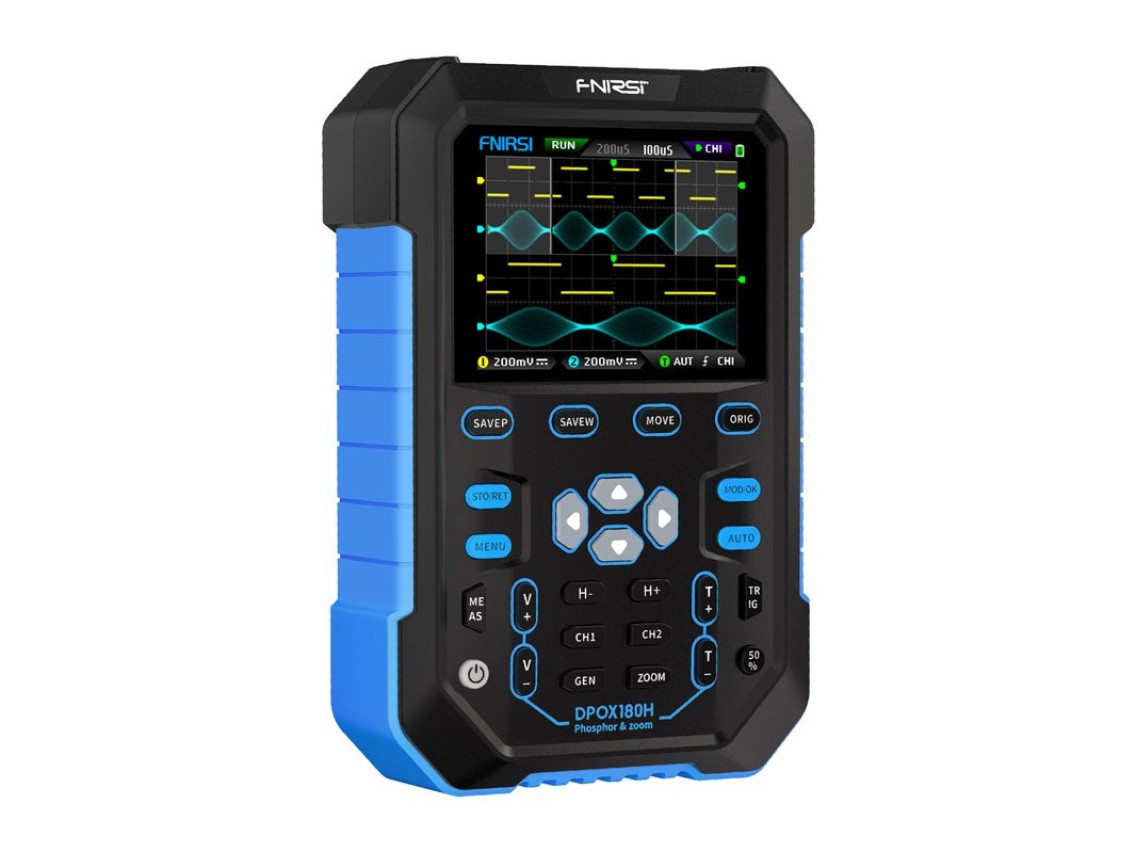 FNIRSI DPOX180H 2-in-1 Handheld Digital Phosphor Oscilloscope