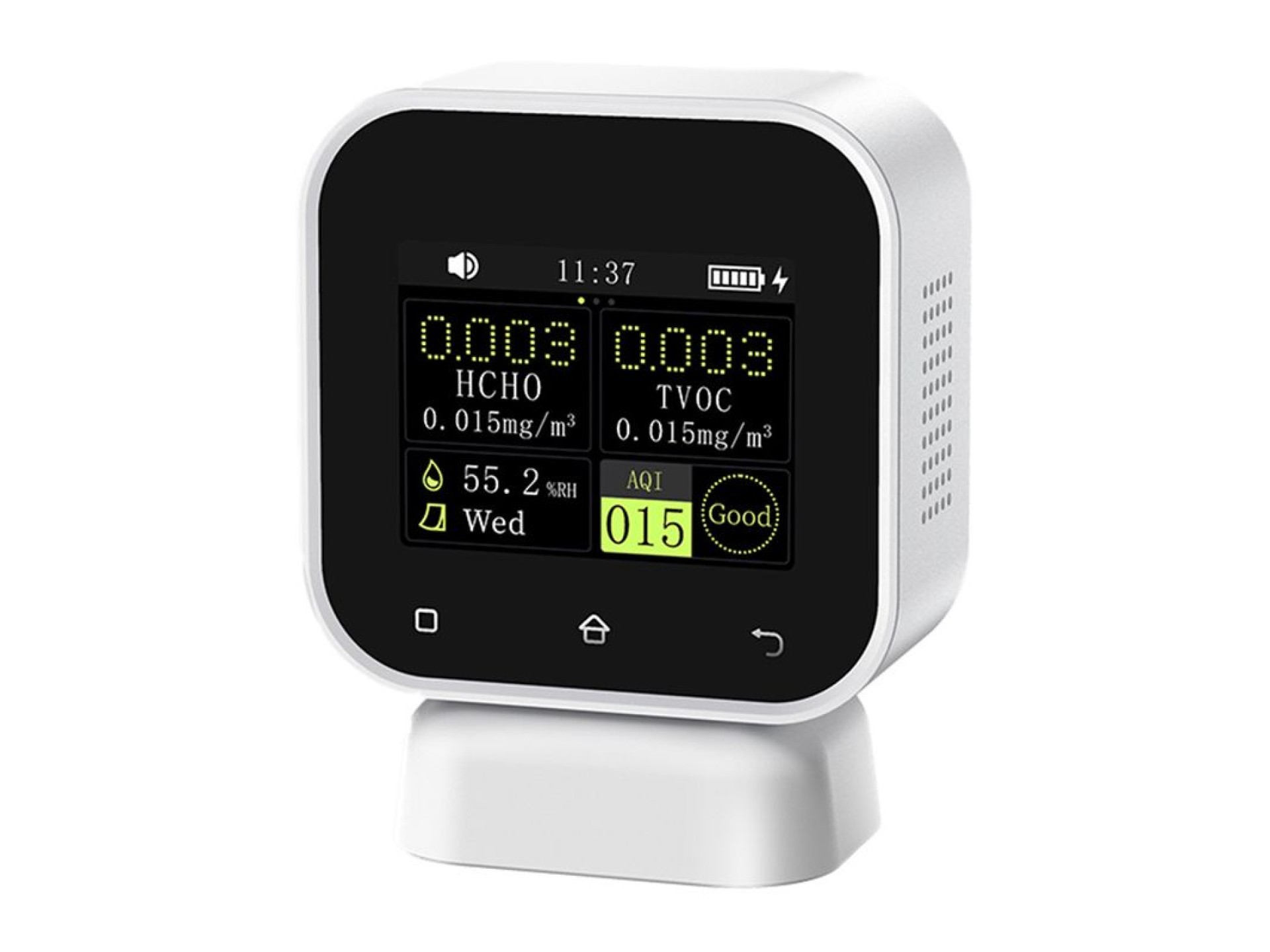 4-in-1 indoor air quality monitor Formaldehyde detector with touch screen FNIRSI SFD-02