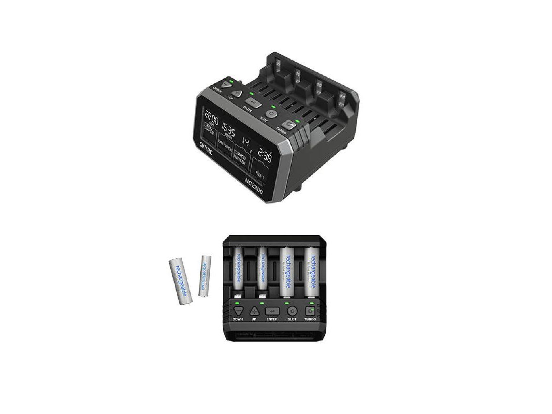 Cargador SkyRC NC2200 AA/AAA