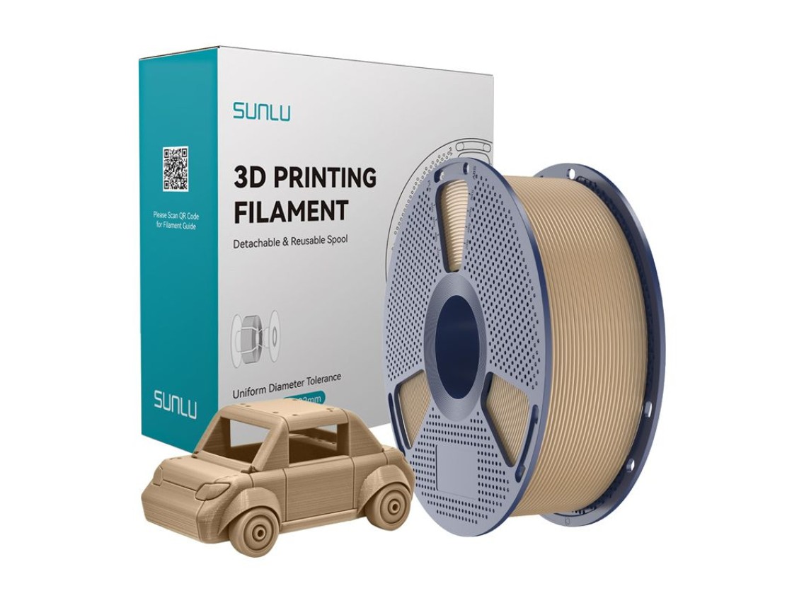 Filamento Sunlu PETG (Carvalho)