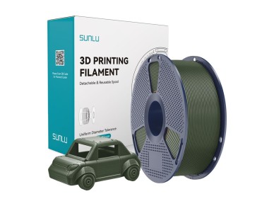 Filamento Sunlu PETG (Verde Oliva)