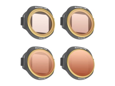 Conjunto de 4 filtros Sunnylife ND8/PL + ND16/PL + ND32/PL + ND64/PL para MINI 5 Pro Conjunto de 4 filtros Sunnylife ND8/PL + ND16/PL + ND32/PL + ND64/PL para MINI 5 Pro