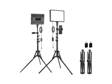 Neewer BP300 studio set two LED lights + tripods + phone holders Neewer BP300 studio set two LED lights + tripods + phone holders
