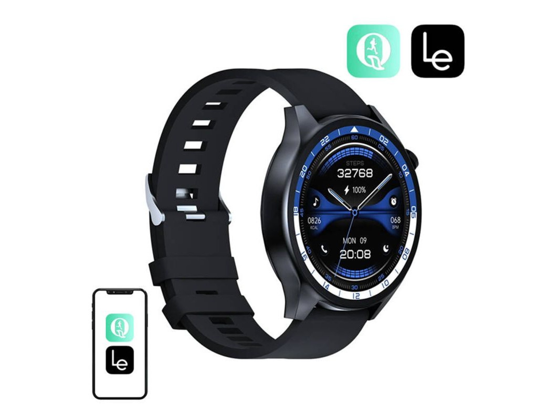 BlitzWolf BW-AR1 smartwatch (black)