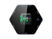 Blitzwolf 8in1 docking station BW-TH16 USB 100W LCD Smart Display Blitzwolf 8in1 docking station BW-TH16 USB 100W LCD Smart Display