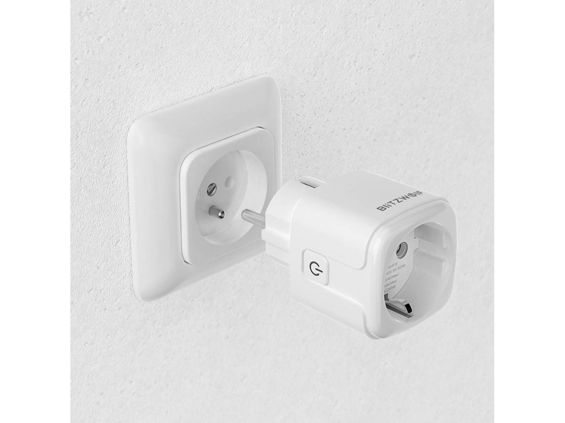 Enchufe inteligente Blitzwolf BW-SHP15, ZigBee, 3680 W