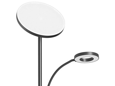 Double Floor Lamp with remote BlitzWill BWL-FL-0001, 36W (black) Double Floor Lamp with remote BlitzWill BWL-FL-0001, 36W (black)