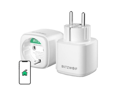 Enchufe inteligente Blitzwolf BW-SHP15, ZigBee, 3680 W