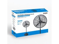 Ventilador industrial de pie 150 w, negro, ø60 cm Ventilador industrial de pie 150 w, negro, ø60 cm