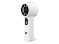 Ventilador de mano digital recargable, 6 x 18,5 cm Ventilador de mano digital recargable, 6 x 18,5 cm