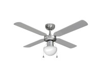 Ventilador de techo modelo caribe. color cromado. potencia: 50w aspas: �102 cm edm