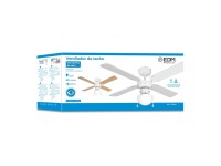 Ventilador de teto branco modelo caribe, 50 w, pás ø102 cm Ventilador de teto branco modelo caribe, 50 w, pás ø102 cm