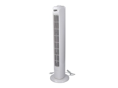 Tower fan. power: 45 w, 60db, white 21 x 78 cm Tower fan. power: 45 w, 60db, white 21 x 78 cm