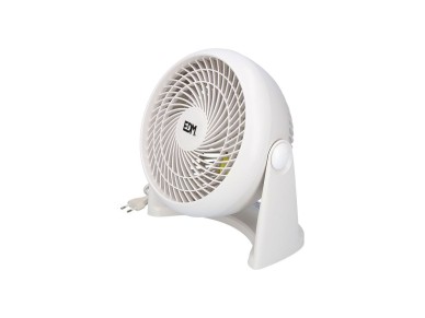 Ventilador 2 en 1 (suelo y pared), blanco, potencia 50 w, 55,65 db, aspas ø18 cm 26,5 x 15,5 x 27,7 Ventilador 2 en 1 (suelo y pared), blanco, potencia 50 w, 55,65 db, aspas ø18 cm 26,5 x 15,5 x 27,7