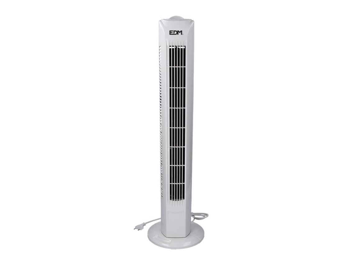 Ventoinha torre cor: branco potência: 45w, 60db, 21 x 78 cm