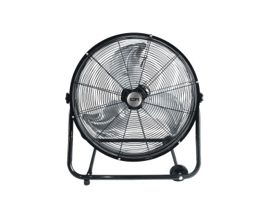Industrial floor fan, with wheels, black, 180 w, 59,8 db, 60 x 70 cm blades Industrial floor fan, with wheels, black, 180 w, 59,8 db, 60 x 70 cm blades
