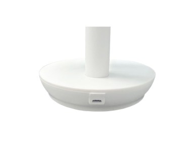 Ventilador de sobremesa recargable blanco 5w, 31,6 db, aspas: �14,5 cm 17 x 13 x 26 cm