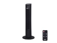 Ventilador de torre. potencia: 60 w, 54,8 db, mando a distancia, negro 28 x 78,3 cm