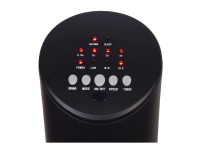 Tower fan. power: 60 w, 54,8 db, remote control, black 28 x 78.3 cm Tower fan. power: 60 w, 54,8 db, remote control, black 28 x 78.3 cm