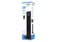 Tower fan. power: 60 w, 54,8 db, remote control, black 28 x 78.3 cm Tower fan. power: 60 w, 54,8 db, remote control, black 28 x 78.3 cm