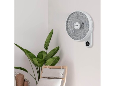 Ventoinha de parede 55w, 57,24 db, 40 cm com comando Ventoinha de parede 55w, 57,24 db, 40 cm com comando