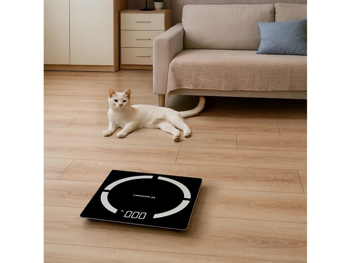 Wozinsky WIWL-30 Smart Bluetooth Bathroom Scale - Black