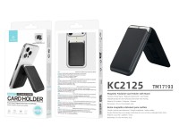 Techancy Porta Cartoes Magnetico KC2125 Suporte Dobrável Compativel com MagSafe Carteira para iPhone Techancy Porta Cartoes Magnetico KC2125 Suporte Dobrável Compativel com MagSafe Carteira para iPhone