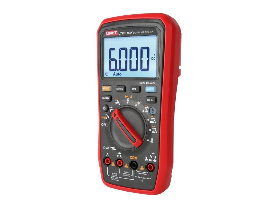 Mult�metro digital Uni-T True RMS UT17B MAX