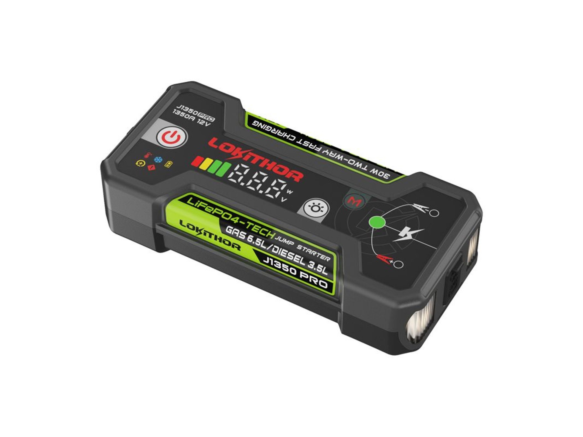 LOKITHOR J1350 Pro 25.6Wh Jump Starter