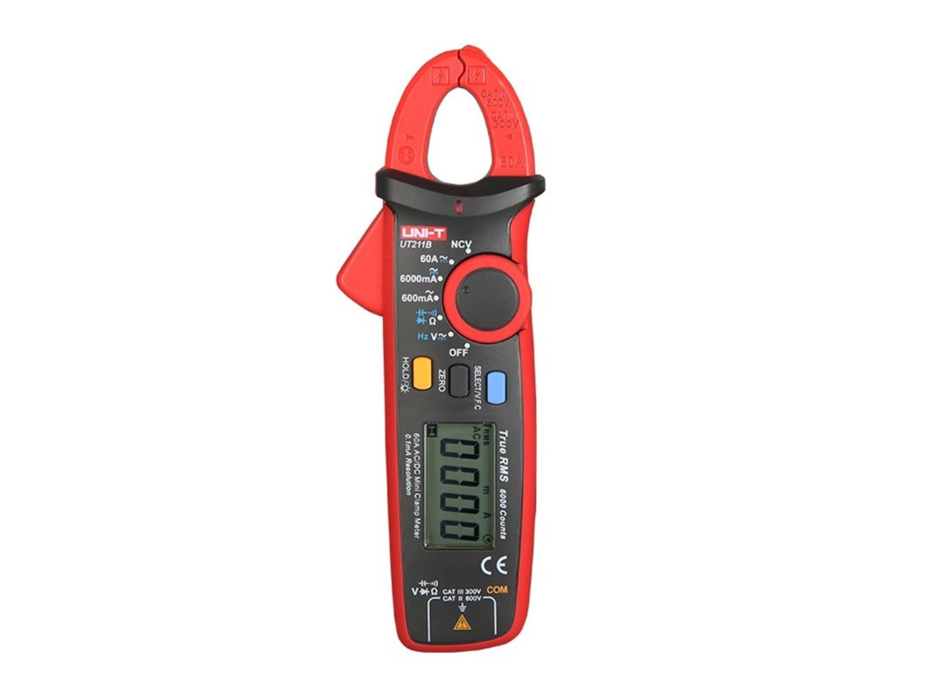Alicate amperímetro de precisão Uni-T 60A UT211B