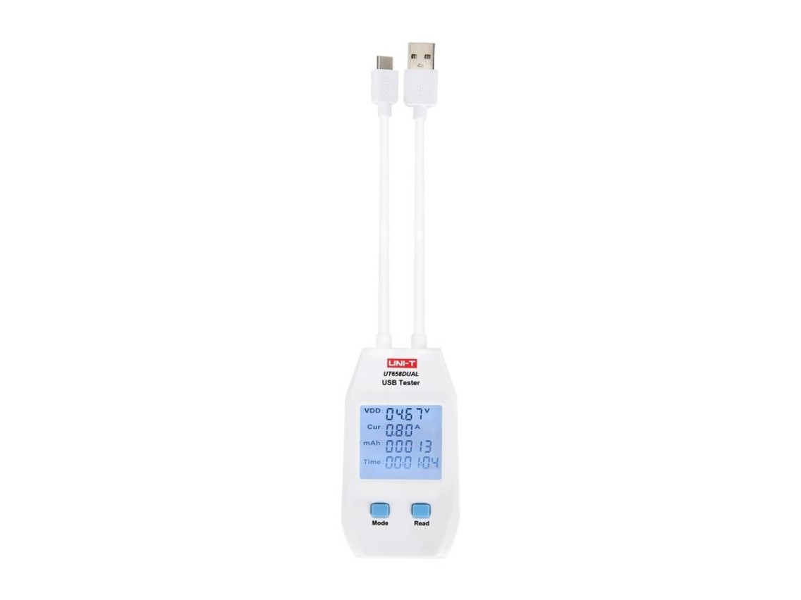 Probador de tomas USB UNI-T UT658DUAL