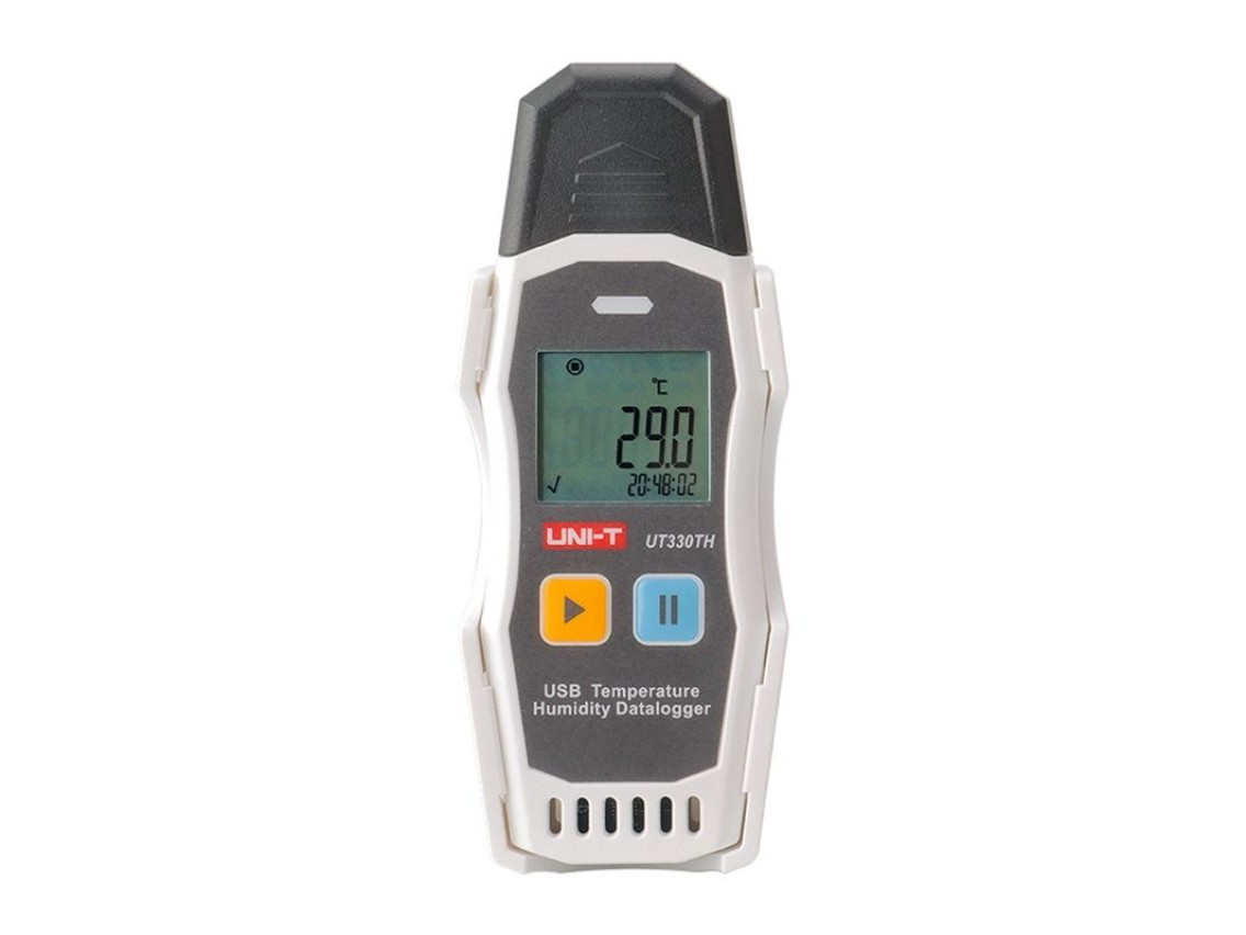 Termohigrômetro digital USB Uni-T UT330TH com função de registro de dados
