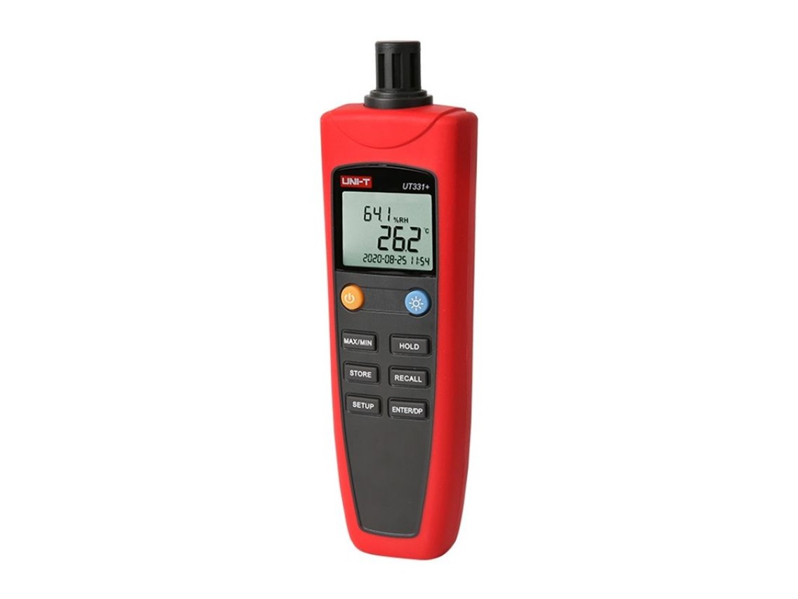 Medidor de temperatura e umidade Uni-T UT331+
