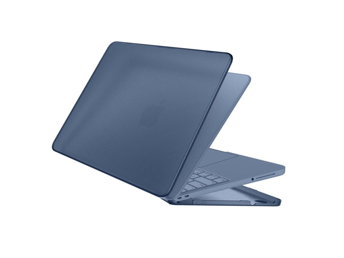 Tech-Protect Softshell Case for MacBook Neo 13" 2026 - Navy Blue
