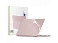 Capa protetora Tech-Protect Softshell para MacBook 13" 2026 - Rosa Fosco Capa protetora Tech-Protect Softshell para MacBook 13" 2026 - Rosa Fosco